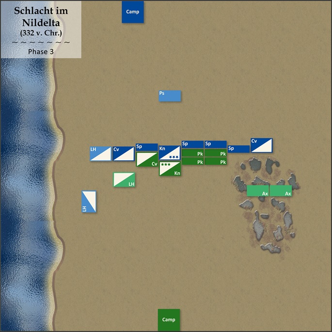 DBA-Kampagne "Conquest of Persia" - Schlacht im Nildelta (3)