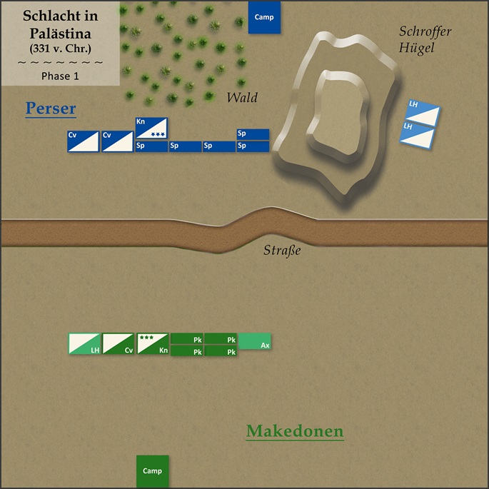 DBA-Kampagne "Conquest of Persia" - Schlacht in Palästina (1)