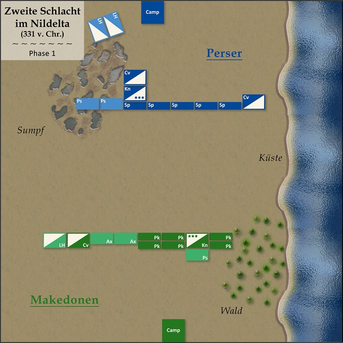 DBA-Kampagne "Conquest of Persia" - Zweite Schlacht im Nildelta (1)